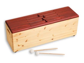 Liegeschlitztrommel Tenor, 8 Töne
