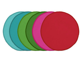 Teppichset „Bunte Kreise“, 6er-Set