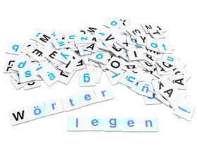 Buchstabenkärtchen