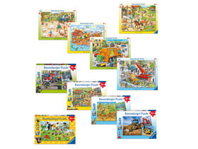 NOOLY Magnetische Puzzles Für Kinder Ab 5 Jahren – Lernspielzeug Mit Magnettafel, Für Formen & Gesichter (Stufe 5)