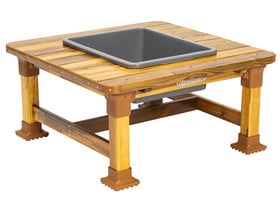Outdoor-Sand- und Wassertisch, quadratisch