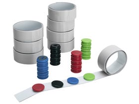 Betzold Magnet-Sparset, Stahlband mit Magneten