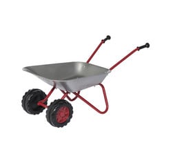 Laubrechen Für Kinder – 69 Cm Lang, Mit Holzgriff Und Metallzinken, Blau, Für Gartenarbeit & Spiel