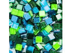 Mosaiksteine Softglas nachtleuchtend & glitter