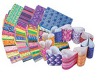 Motivpapier Set 74 g/m² 21 5 x 14 cm 192 Blatt