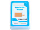 Betzold Versteckte Wörter Karten für den Magischen Zylinder