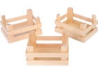 Obstkisten aus Holz 3er Set