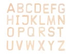 26 Holz Buchstaben A Z