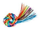 folia Scoubidou Flechtschnüre Basic Mix 100 cm 100 Stück