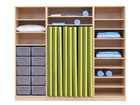 Flexeo® Liegepolsterschrank für 9 Liegepolster 14 Fächer 10 Boxen