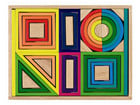 goki Regenbogen Bausteine 38 teilig