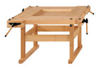 ANKE Werkbank mit Holzgestell