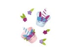 folia Selbstklebendes Glitzer Moosgummi 5 Bogen