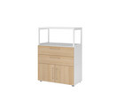 Betzold Flexwall Kombischrank 3 OH 2 Schübe 1 offenes Fach