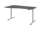 Betzold Eckschreibtisch Comfort elektrisch höhenverstellbar 180 x 100 cm