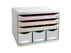 Exacompta Schubladenbox STOREBOX 6 Fächer