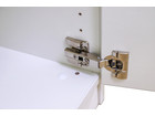Flexeo® Schrank unten Drehtüren oben 3 Fächer = 6 Ordnerhöhen