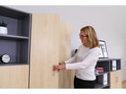 Flexeo® Drehtüren Schrank 5 Fächer = 5 Ordnerhöhen