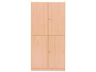 Flexeo® Schrank 6 Fächer 4 Halbtüren Breite 94 4 cm