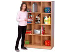 Flexeo® Regal 3 Reihen 12 Fächer mittelhoch