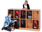 Flexeo® Regal 5 Reihen 10 Fächer