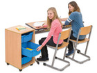 Flexeo® Regal PRO 1 Reihe 3 Boxen Gr M