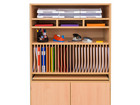 Flexeo® Klassenbuchschrank 26 Klassenbuchfächer 3 Formularfächer
