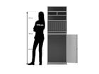 Flexeo® Klassenbuchschrank mit 17 Klassenbuchfächern