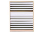 Flexeo® Papier und Bilderschrank 12 große Auszüge