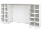 Flexeo® Bettzeugschrank für Liegen 20 Fächer H x B: 143 9 x 288 2 cm