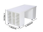 Flexeo® Materialtisch für 16 Boxen