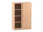 Flexeo® Schiebetürenschrank 4 Fächer Breite 94 4 cm