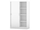 Flexeo® Schiebetürenschrank 8 Fächer Mittelwand Breite 94 4 cm