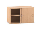 Flexeo® Aufsatzschrank 2 Fächer Schiebetüren Breite 94 4 cm