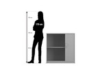 Flexeo® Rollladenschrank 2 Fächer