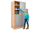 Flexeo® Rollladen Aufsatzschrank 3 Fächer Breite 94 4 cm