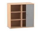 Flexeo® Rollladen Aufsatzschrank 6 Fächer Breite 94 4 cm