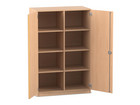 Flexeo® Schrank 8 Fächer Mittelwand 2 Türen Breite 94 4 cm