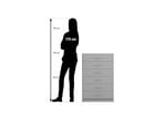 Flexeo® Schrank 6 kleine Schubladen Breite 64 1 cm