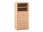 Flexeo® Schrank 3 Hängeregister 2 Fächer Breite 64 1 cm