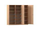 Flexeo® Sportschrank Saturn 6 Gitterkörbe 9 Fächer