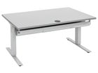 Flexeo® Schreibtisch höhenverstellbar B x T: 140 x 80 cm