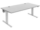 Flexeo® Schreibtisch höhenverstellbar B x T: 160 x 80 cm