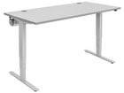 Flexeo® Schreibtisch höhenverstellbar B x T: 180 x 80 cm