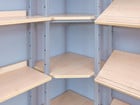 Eckteil für Bücherregal Schule einseitig