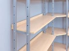 Bücherregal Schule einseitige Böden
