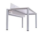 EDV Tisch mit Kabelkanal aus Holz