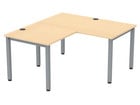 Flexeo® Schreibtisch (Breite 140 cm) mit Anbau