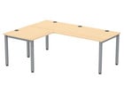 Flexeo® Schreibtisch (Breite 200 cm) mit Anbau