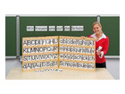 Betzold magnetischer Buchstabensatz im Holzkoffer